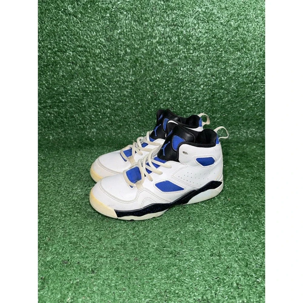 Nike Air Jordan Toddler Size 12C Flight Blue White Walking Shoes Casual Sneakers